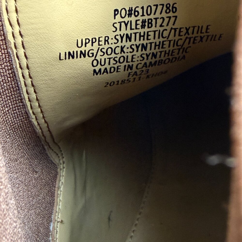 EUC J. Crew Brown Pull On Chelsea Boots - Picture 8 of 11